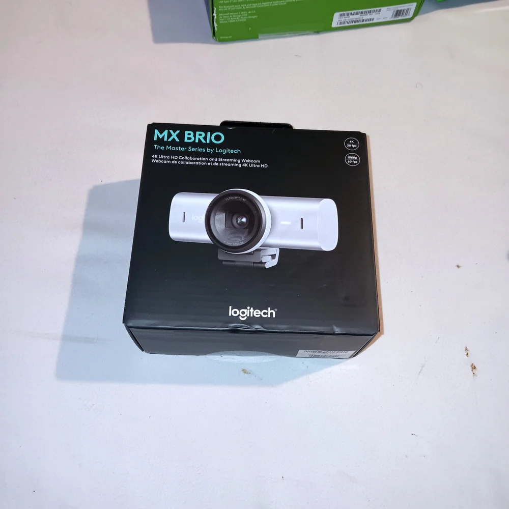 Logitech MX Brio 4K Ultea HD Webcam Pale Grey